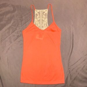 Rue21 Racerback Tank, Crochet Detail, Sz M, NWT!